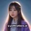 吾色用户晴晴_穿搭控的头像——年轻女性，笑容灿烂，穿着珊瑚色上衣，体现吾色色彩建议的实际效果